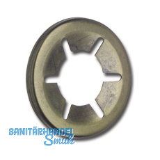 Achsenklemmring ohne Kappe 4 mm Federstahl br�niert