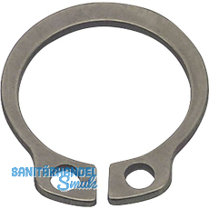 DIN471A 22x1.2 Federstahl Sicherungsring f�r Wellen zinklamellenbeschichtet