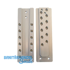 PITZL Schwerlast HVP 120x400x20 mm Aluminium eloxiert