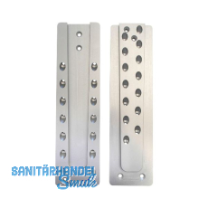 PITZL Schwerlast HVP 120x500x20 mm Aluminium eloxiert