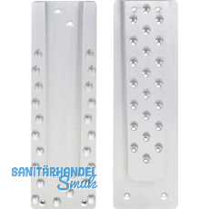 PITZL Schwerlast HVP 140x500x20 mm Aluminium eloxiert