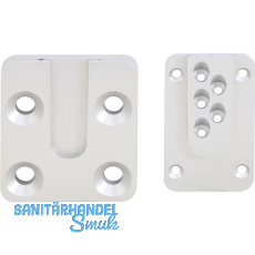 PITZL HVP Betonanschluss 90x100x18 Aluminium eloxiert PITZL HVP Betonanschluss 90x100x18 Aluminium eloxiert