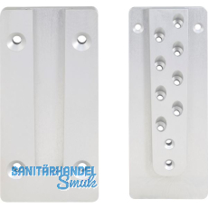 PITZL HVP Betonanschluss 150x300x25 Aluminium eloxiert PITZL HVP Betonanschluss 150x300x25 Aluminium eloxiert