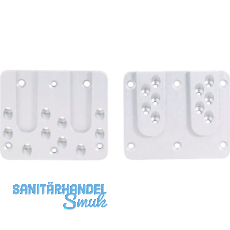 PITZL Doppel HVP 120x100x12 mm Aluminium eloxiert PITZL Doppel HVP 120x100x12 mm Aluminium eloxiert