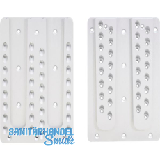 PITZL Doppel HVP 160x220x12 mm Aluminium eloxiert PITZL Doppel HVP 160x220x12 mm Aluminium eloxiert