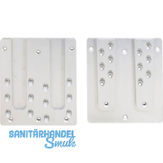 PITZL Doppel HVP 240x250x20 mm Aluminium eloxiert PITZL Doppel HVP 240x250x20 mm Aluminium eloxiert