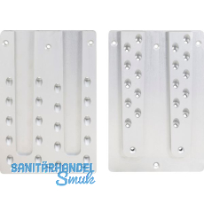 PITZL Doppel HVP 240x350x20 mm Aluminium eloxiert PITZL Doppel HVP 240x350x20 mm Aluminium eloxiert