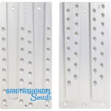 PITZL Doppel HVP 240x500x20 mm Aluminium eloxiert PITZL Doppel HVP 240x500x20 mm Aluminium eloxiert