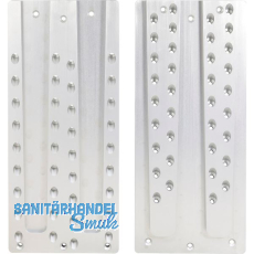 PITZL Doppel HVP 240x550x20 mm Aluminium eloxiert PITZL Doppel HVP 240x550x20 mm Aluminium eloxiert