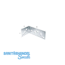 Positionswinkel easy-fix 200 mm verzinkt-blau Positionswinkel easy-fix 200 mm verzinkt-blau