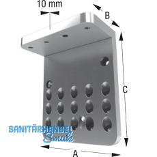 SIMPSON Hirnholzverbinder EL 40-B Aluminium mit Bewertung SIMPSON Hirnholzverbinder EL 40-B Aluminium mit Bewertung