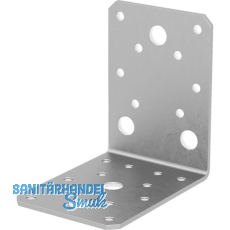 GH Winkelverbinder 65/ 90S ohne Steg / 90x65x90x2,5 - Stahl feuerverzinkt