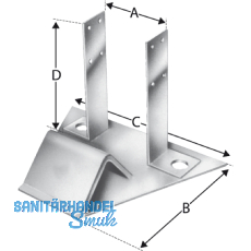 SIMPSON Sparrenhalter SHB 80G-B feuerverzinkt mit Bewertung