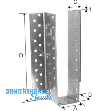 SIMPSON Balkenschuh BSD 200x280 feuerverzinkt aussenliegend mit Bewertung