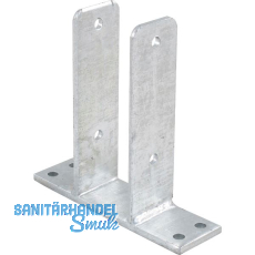 PITZL Pfostenanker für Zaunpfosten LW: 71 / Typ 11044.0071 feuerverzinkt PITZL Pfostenanker für Zaunpfosten LW: 71 / Typ 11044.0071 feuerverzinkt