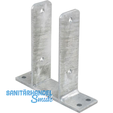 PITZL Pfostenanker für Zaunpfosten LW: 81 / Typ 11044.0081 feuerverzinkt PITZL Pfostenanker für Zaunpfosten LW: 81 / Typ 11044.0081 feuerverzinkt