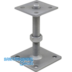 PITZL Pfostentr�ger Typ 11009.0100 ZiNiP beschichtet mit Gewindestange