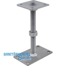 PITZL Pfostentr�ger Typ 11013.1200 ZiNiP beschichtet mit Gewindestange
