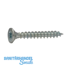 SECOTEC Spanplattenschraube Torx Senkkopf 3,0X35 verzinkt-blau VG, KP-200