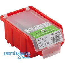 SECOTEC Spanplattenschraube Senkkopf Torx 6.0x 120 in Stapelbox SB-50