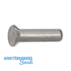 DIN661 4x 20 Aluminium blank Senkniete DIN661 4x 20 Aluminium blank Senkniete