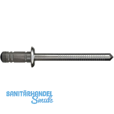 GESIPA Blindniete G-Bulb Flachrundkopf 4,8x 10 Stahl verzinkt mit Stahldorn GESIPA Blindniete G-Bulb Flachrundkopf 4,8x 10 Stahl verzinkt mit Stahldorn