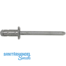 GESIPA Poly Grip Mehrbereichsniete Flachrundkopf 4.0x10 Aluminium mit Stahldorn GESIPA Poly Grip Mehrbereichsniete Flachrundkopf 4.0x10 Aluminium mit Stahldorn
