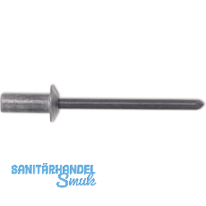 ISO15973 GESIPA Dichtniete Flachrundkopf 4.0x 9.5 Aluminium mit Stahldorn