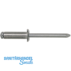 GESIPA Blindniete Flachrundkopf 3.0x10 Aluminium mit Edelstahldorn