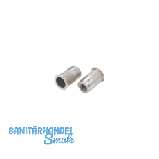Blindnietmutter Senkkopf ger�ndelt Rundschaft offen M 5x13.5 Aluminium