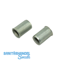 GESIPA Mikromutter Rundschaft offen M 6x15.5 Stahl verzinkt