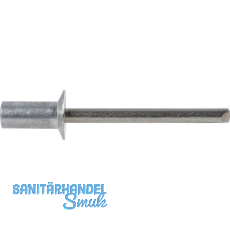 Dichtniete Senkkopf 4.8x 11 Aluminium mit Edelstahldorn