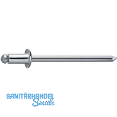 Spenglerniete Flachrundkopf 3.2x 6 Monel mit Edelstahldorn Spenglerniete Flachrundkopf 3.2x 6 Monel mit Edelstahldorn