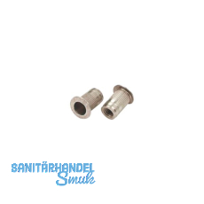 Blindnietmutter Flachkopf gerändelt Rundschaft offen M 3x10.0 Edelstahl Blindnietmutter Flachkopf gerändelt Rundschaft offen M 3x10.0 Edelstahl