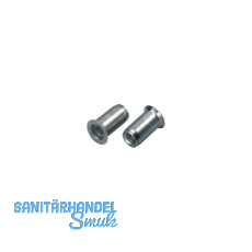 Mikromutter Rundschaft offen M 5x11.5 Stahl verzinkt