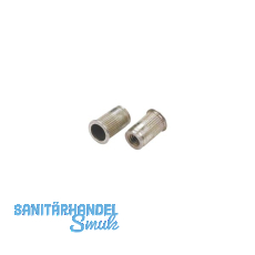 Mikromutter ger�ndelt Rundschaft offen M 6x13.5 Stahl verzinkt