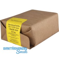 Nagel / Drahtstift Senkkopf 2.5x 50 blank Wickelpackung 2,5kg