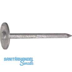 Leichtbauplattenstift 34x 80 mit aufgenieteter runder Scheibe metallisiert