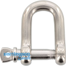 Normschäkel Edelstahl A4 Bolzen-ø12 mm Lichte=24 mm Normschäkel Edelstahl A4 Bolzen-ø12 mm Lichte=24 mm