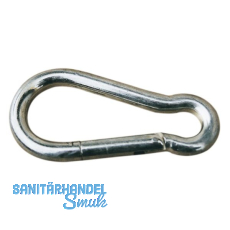 Feuerwehr-Karabiner verzinkt �hnl. DIN5299C 11/120
