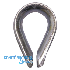 Drahtseilkauschen Seil � 12 mm - Stahl verzinkt-blau