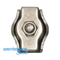 Drahtseilklemmen Simplex Seil ø 6 mm verzinkt Drahtseilklemmen Simplex Seil ø 6 mm verzinkt