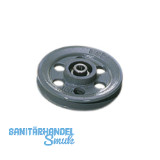 Drahtseilrolle ø 60 mm Stahl verzinkt Drahtseilrolle ø 60 mm Stahl verzinkt