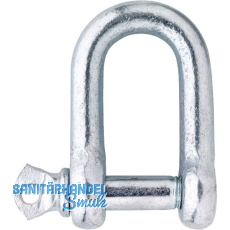 Normschäkel verzinkt Bolzen-ø 27 mm Lichte=38 mm Tragkraft 3150 kg Normschäkel verzinkt Bolzen-ø 27 mm Lichte=38 mm Tragkraft 3150 kg