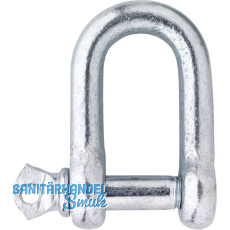 Normsch�kel verzinkt Bolzen-� 24 mm Lichte=33 mm Tragkraft 2500 kg