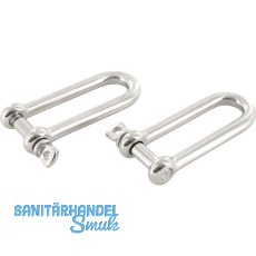 Normsch�kel Edelstahl Bolzen lange Form � 8 mm Lichte=64 mm