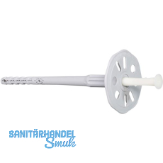 FISCHER Putzdübel PN8/80 Dämmstoffhalter mit Kunststoffnagel FISCHER Putzdübel PN8/80 Dämmstoffhalter mit Kunststoffnagel