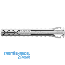 FISCHER Dübel SX-Plus 10x 80 Nylon grau mit Rand FISCHER Dübel SX-Plus 10x 80 Nylon grau mit Rand