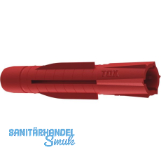 TOX-TRI-Allzweckd�bel 10x 61 ohne Kappe Kunststoff rot