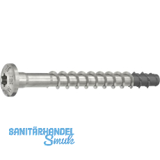 HECO-MMS plus P Halbrundkopf 7.5x 65 Edelstahl A4 Multi-Monti Schraubanker HECO-MMS plus P Halbrundkopf 7.5x 65 Edelstahl A4 Multi-Monti Schraubanker